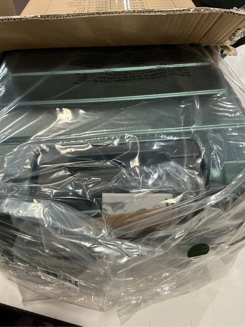 Condition photo showing Good Condition for KROSER Hardside Expandable Carry On Luggage with Spinner Wheels & Built-in TSA Lock, Durable Suitcase Rolling Luggage with USB Port, Carry-On 20-Inch, Dark Green