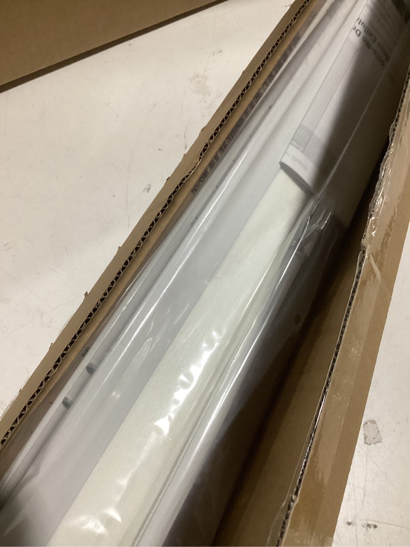 Condition photo showing Good Condition for lazblinds cordless cellular shades, no tools no drill light filtering honeycomb shades pleated blinds for windows, 26'' w x 64'' h, white light filtering-white 26'' w x 64'' h