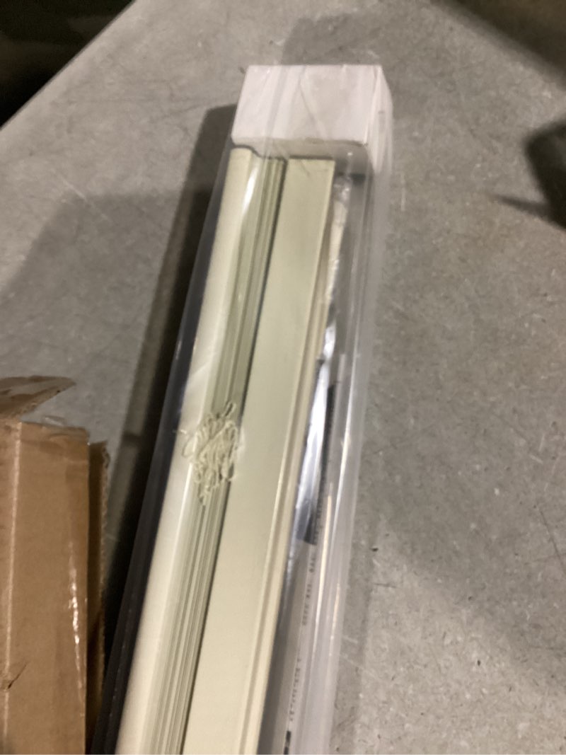 Condition photo showing Good Condition for LazBlinds Cordless 1" Aluminum Horizontal Mini Blinds, Light Filtering Blinds for Windows, Blinds & Shades for Window Size 21'' W x 48'' H, Cream Punch-cream 21'' W x 48'' H