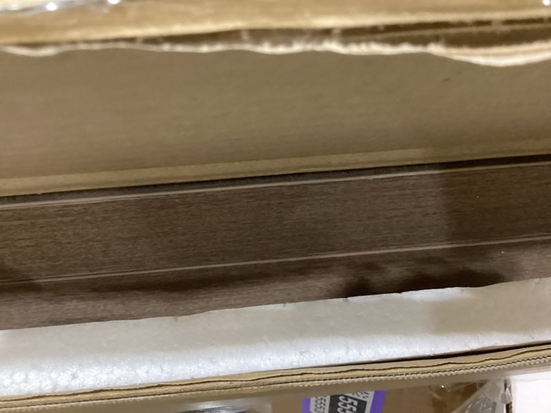 Condition photo showing Good Condition for furinno tanna floating shelves for wall set of 2, 22-inch bathroom wall shelf, wall mounted shelf, for bathroom organizers and storage, living room, natural natural 22 inch, set of 2