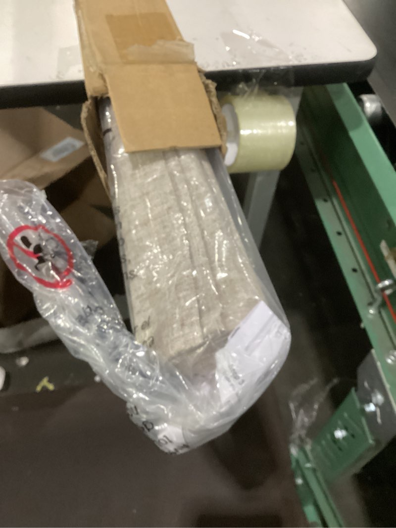 Condition photo showing Good Condition for no drill roman shades, blackout cordless roman shades for indoor windows, thermal insulated room darkening fabric blinds for bedroom & living room, 45" w x 64" h, beige beige 45"w x 64"h