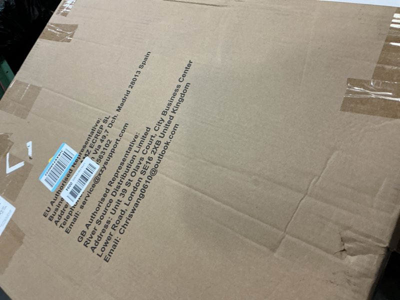 Condition photo showing As Is for Bigzzia Clothes Drying Rack Foldable, 2-Level Large Laundry Drying Rack Collapsible, Stainless Steel Drying Rack Clothing for Indoor Outdoor, Easy to Fold, 33 Drying Rails, 142cm, Gray