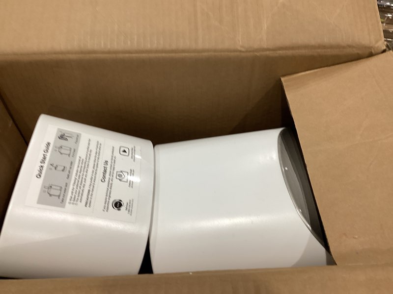 Condition photo showing As Is for simpure y7p and y7t series feed water tank for y7p-bw, y7p-w, y7p-bw-a, y7p-bw-c, countertop reverse osmosis water filter, 1.3 gallons replacement water tank