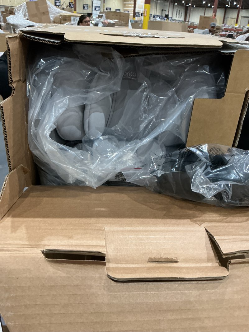 Condition photo showing New/Like New for britax poplar s convertible car seat, 2-in-1 car seat with slim 17-inch design, clicktight technology, glacier graphite poplar s glacier graphite 2.0