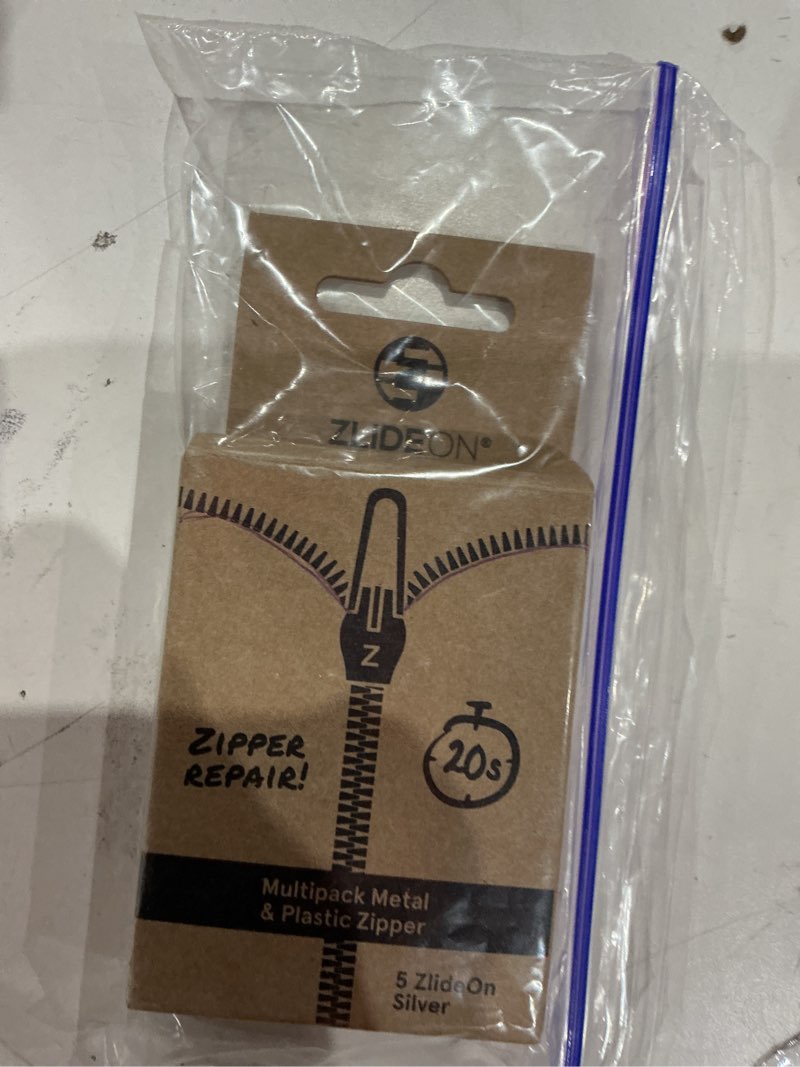 Condition photo showing Good Condition for zlideon universal zipper repair kit for plastic & metal zippers multipack - 5pcs, silver | instant zipper pull replacement slider for denim, jacket, winter coat | easy to install | made in germany silver universal multipack (5 pack)