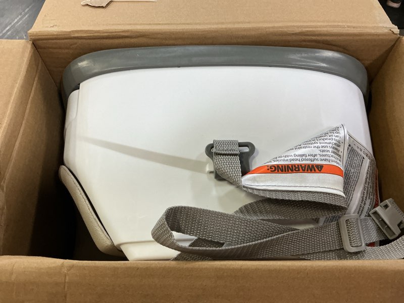 Condition photo showing Good Condition for ingenuity baby base 2-in-1 booster feeding and floor seat with self-storing tray - cashmere