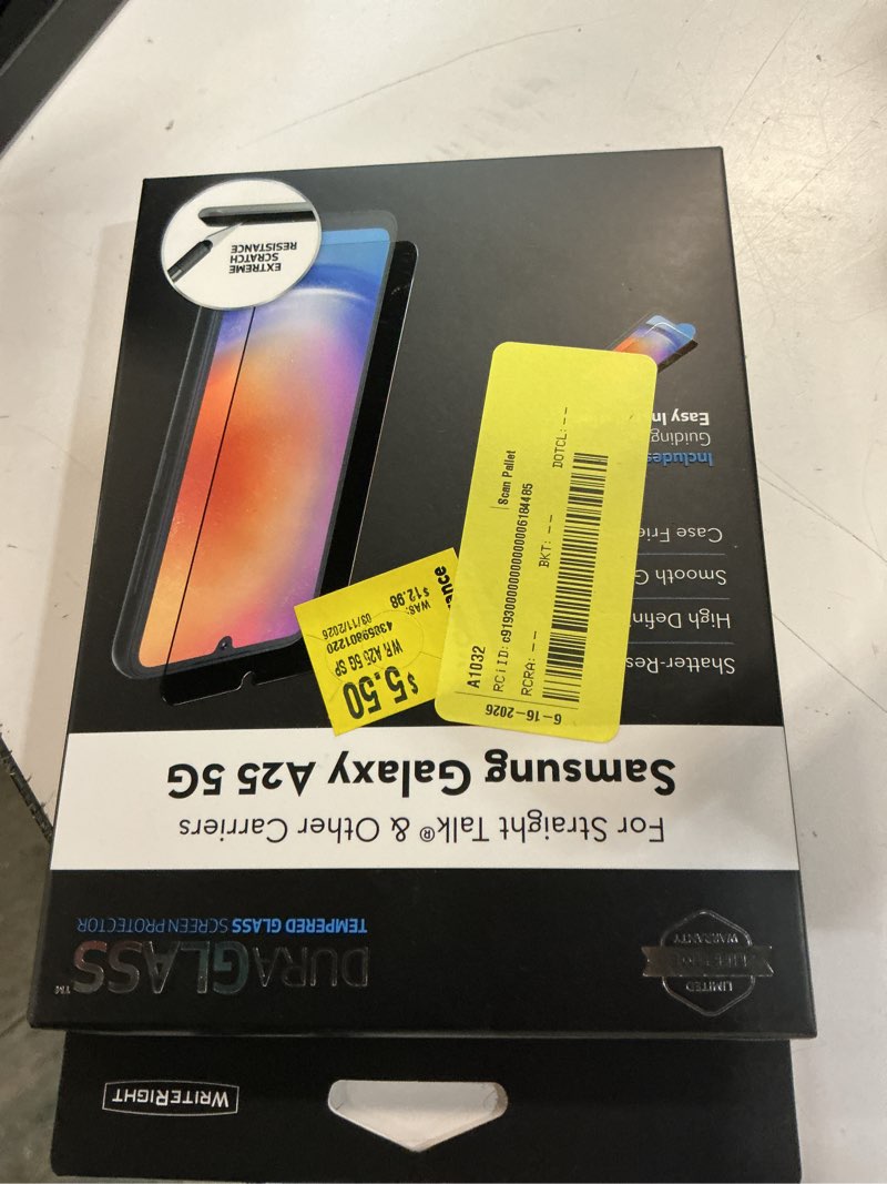 Condition photo showing New/Like New for duraglass tempered glass screen protector for samsung galaxy a25 5g