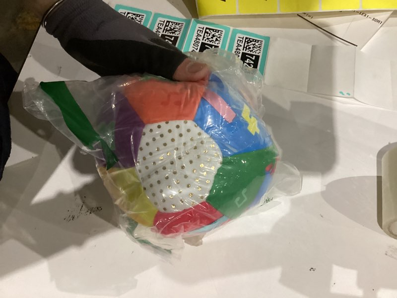 Condition photo showing New/Like New for move2play, hilariously interactive baby ball with music & sound effects | first birthday gift | toddler toy for boys & girls | age 6, 9, 12, 18+ month | 1, 2+ year's old (baby ball)