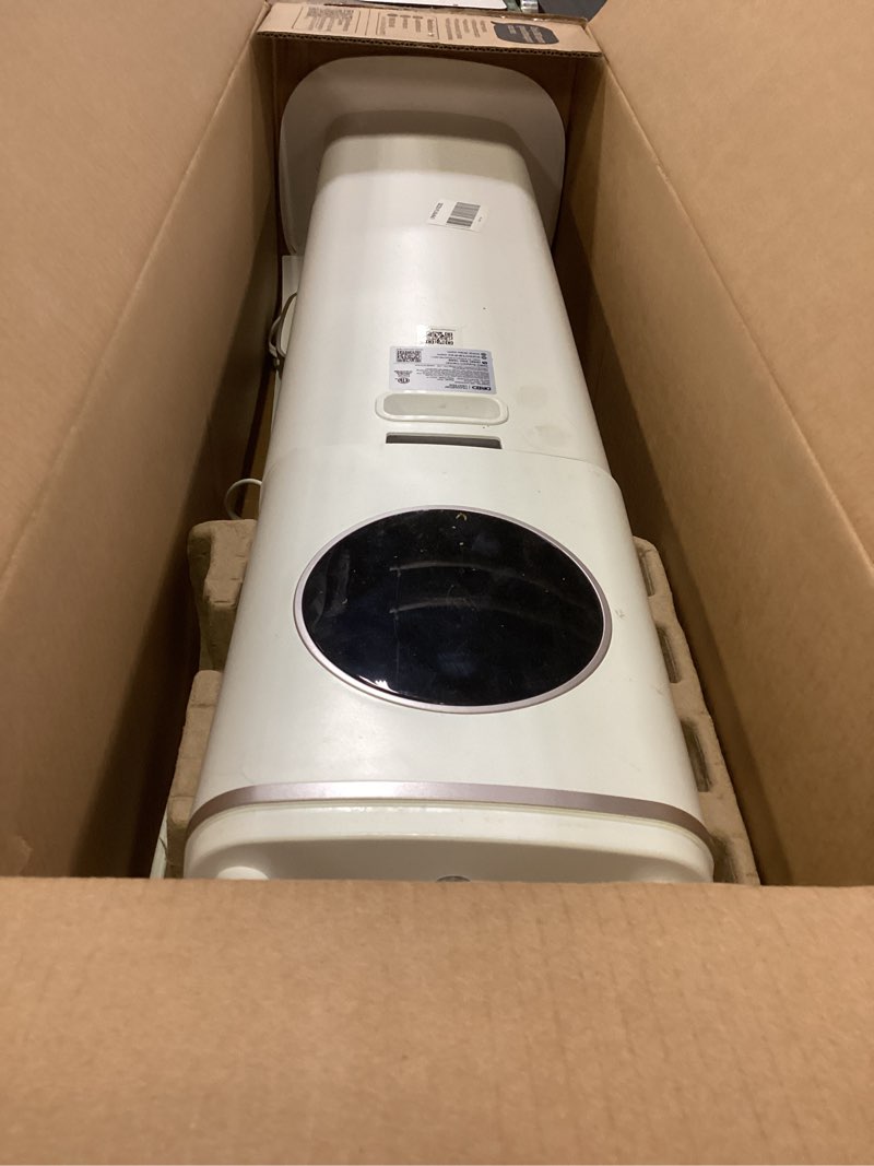 Condition photo showing As Is for Dreo HM735S 11L Smart Humidifier Large Room 700 ft², 100H Cool Mist Air Humidifiers for Bedroom, Top-Fill Self-Cleaning Tank, 26dB, Auto Mode, Aroma Box, RGB Light, Remote & APP Control, Baby, White