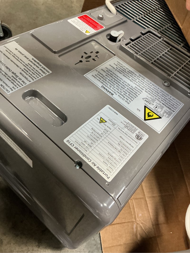 Condition photo showing As Is for garvee 8000 btu portable air conditioners 3-in-1 portable ac with dehumidifier fan remot