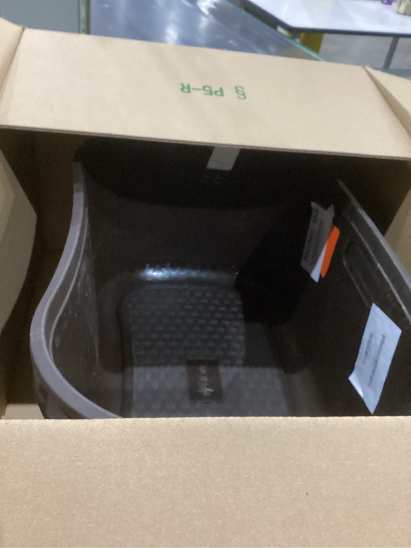 Condition photo showing Good Condition for Mind Reader 40L Laundry Basket, Clothes Hamper, Wicker Design, Plastic, 23"L x 14.5"W x 11"H, Set of 2, Brown