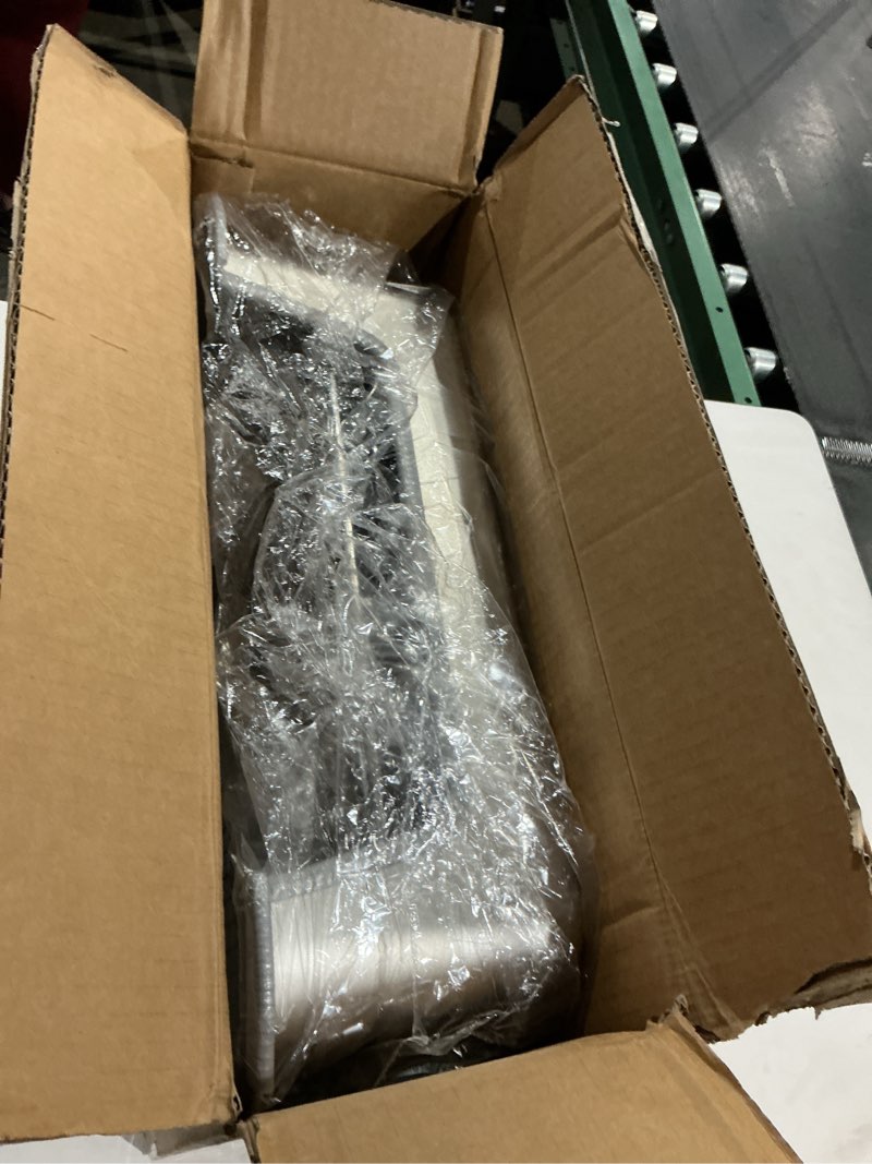 Condition photo showing New/Like New for rabbit litter box, extra large bunny litter box with 304 stainless steel sifting tray & hooks, rabbit litter box, easy to clean and odor control (17.7" × 13.8" × 5.9")