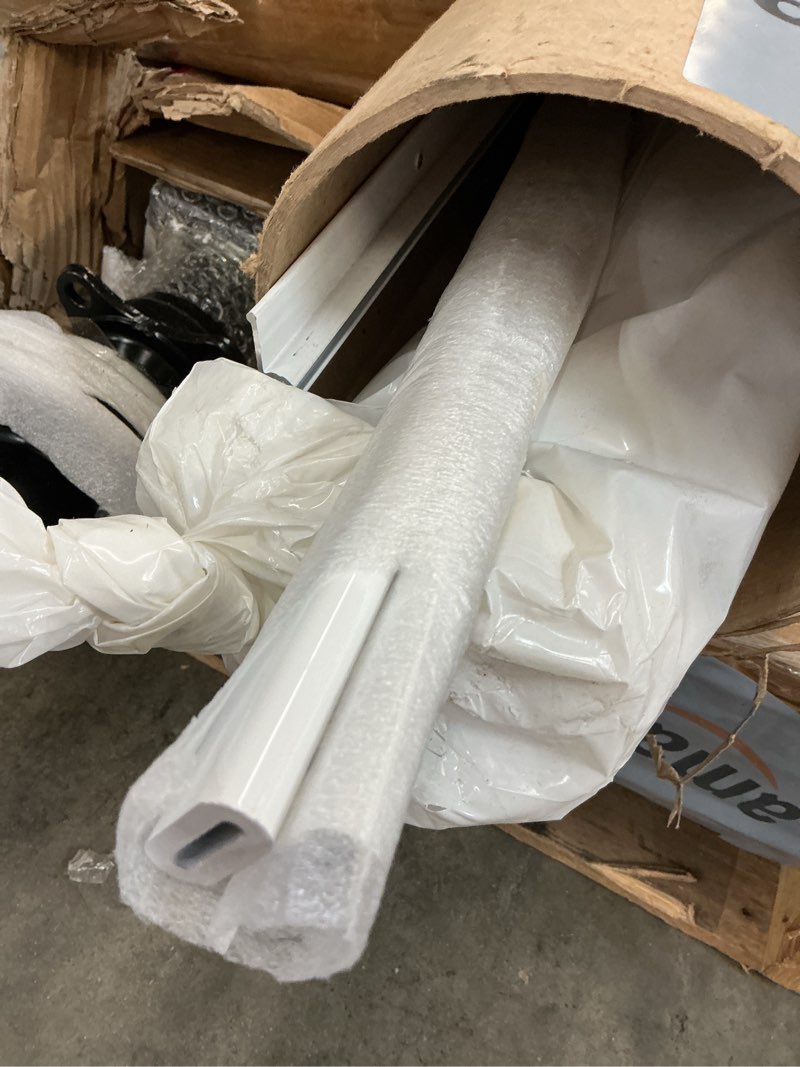 Condition photo showing As Is for Solera V000163273 White Slide Topper Awning - 5'6" (5'1" Fabric)