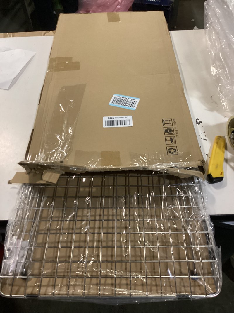 Condition photo showing Good Condition for Sink Bottom Grid 29-1/2" X 15-9/16", Centered Drain with Corner Radius 3/8", Sink Protector for Single Bowl Kitchen Sink