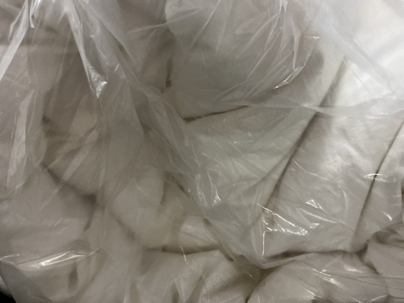 Condition photo showing As Is for comforter, full/queen