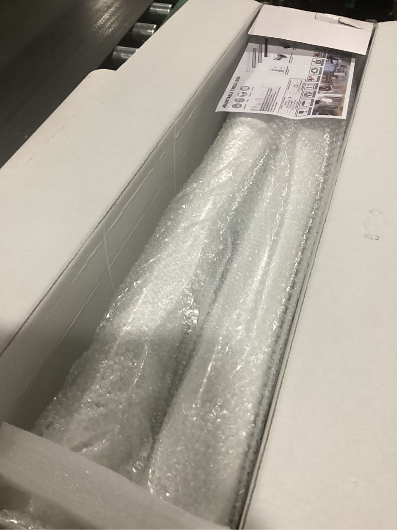 Condition photo showing Good Condition for Adjustable Metal Table Leg, Desk Legs 28-43 inch, 4 Pcs Folding Office Table Legs Kitchen Furniture Worktop Support Legs White 4 pcs White