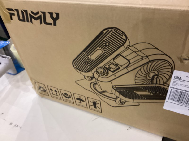 Condition photo showing New/Like New for FUNMILY Under Desk Elliptical, Ellipse Leg Exerciser, Standing or Seated Mini Elliptical Machines, Portable Bike Pedal Exerciser for Seniors/Adults, Leg Workout Equipment for Home/Office Violet