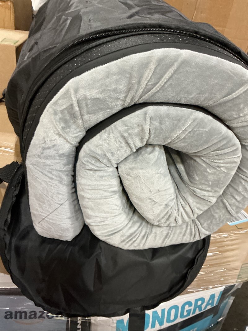 Condition photo showing Good Condition for Foam Camping Mattress - Portable Roll Up Sleeping Pad for Car, Tent, Cot & Floor - Waterproof, Comfortable & Compact with Travel Bag (Cot: 72X24")