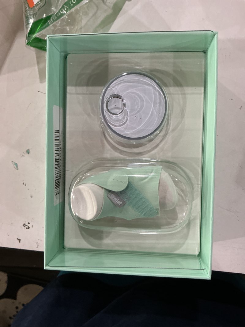 Condition photo showing New/Like New for Owlet Dream Sock® - FDA-Cleared Smart Baby Monitor - Track Live Pulse (Heart) Rate, Oxygen in Infants - Receive Notifications - Mint