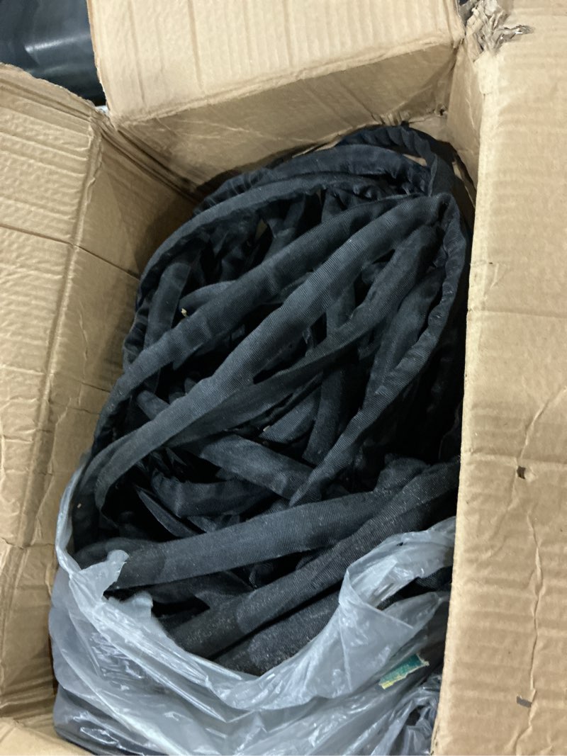 Condition photo showing Good Condition for garden hose, flexible water hose, ultra lightweight non-expanding hose with 10 function sprayer, leak proof, pressure resistant for yard, outdoor (black, 50ft) 50ft black