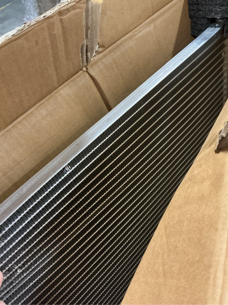 Condition photo showing As Is for air conditioning a/c condenser compatible with ford f-250 f-350 f-450 f-550 super duty # 3937, bc3z1
