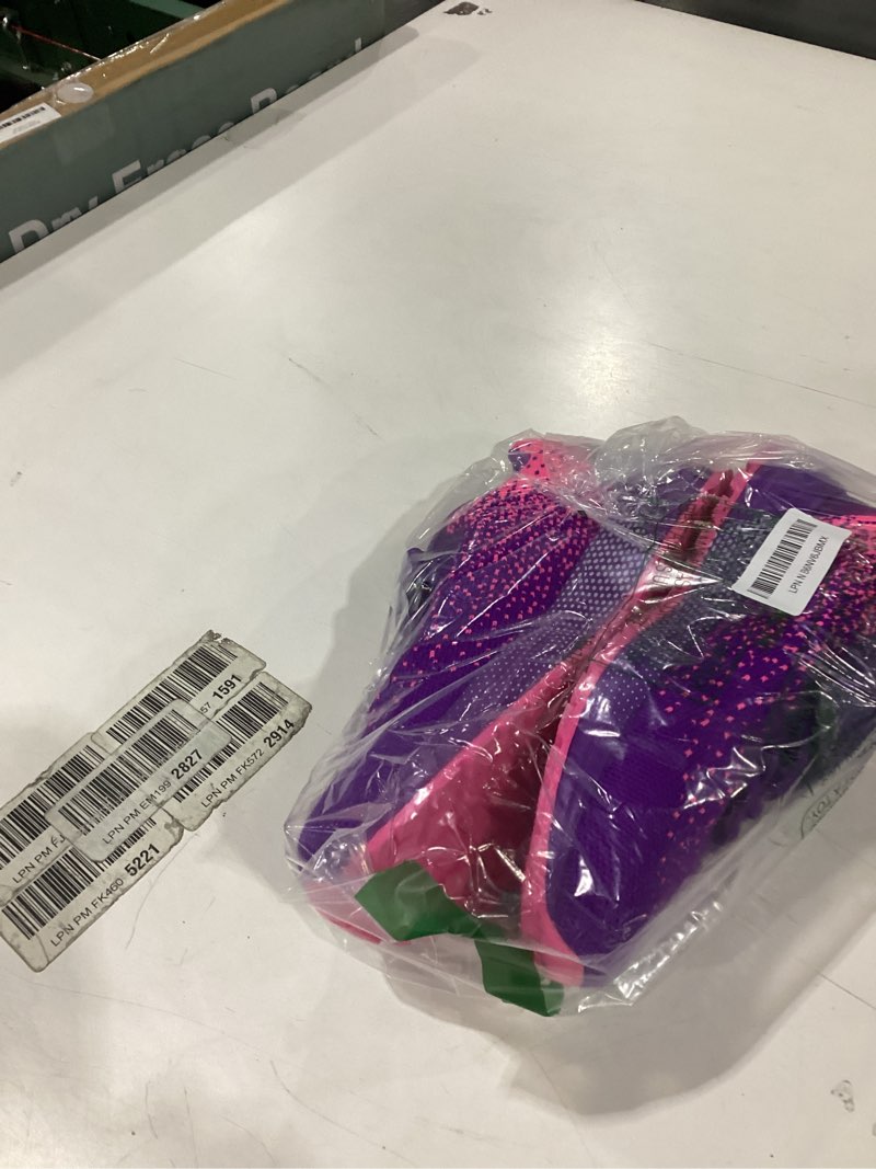 Condition photo showing New/Like New for Kids Sneakers for Boys Girls Running Tennis Shoes Lightweight Breathable Sport Athletic Purple B Siz