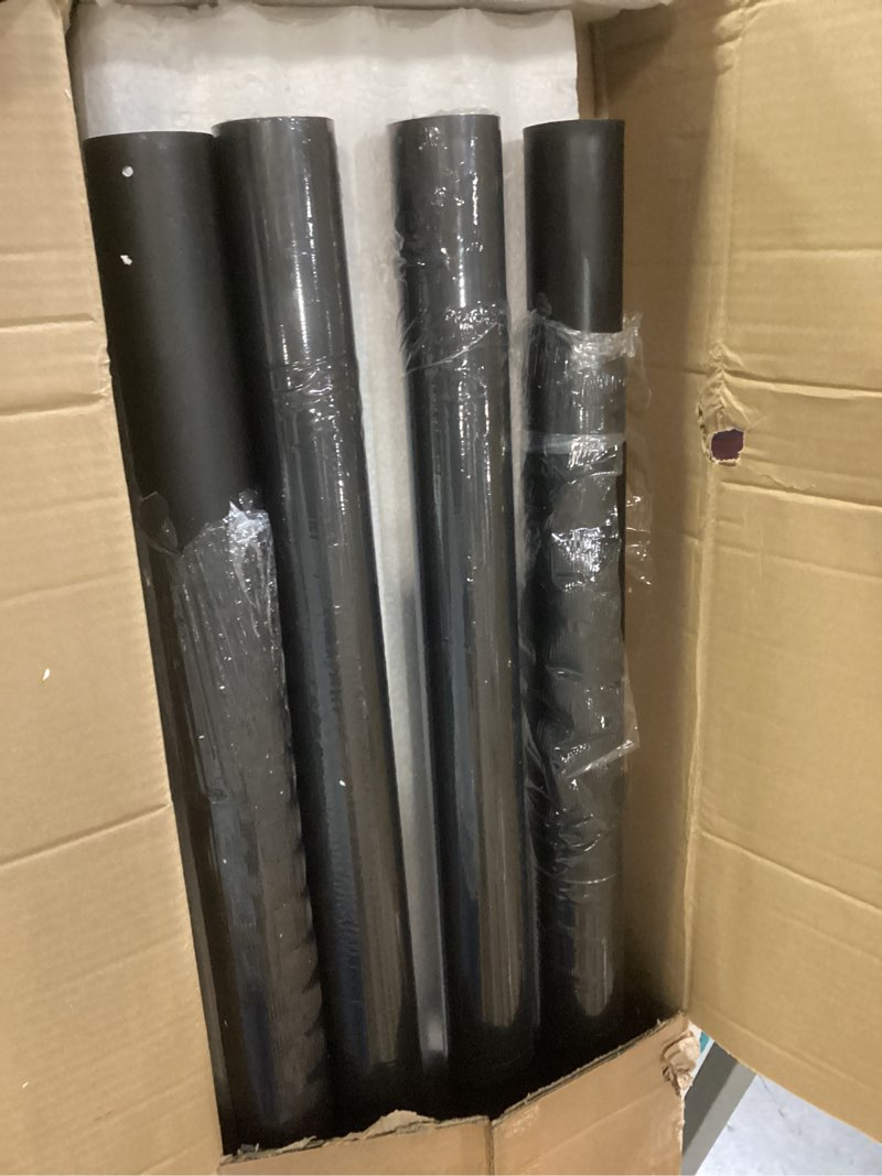 Condition photo showing Good Condition for 11 gauge heavy duty flag pole kit with 136 led ultra bright solar light, 2.3 mm thick flagpole 20ft for outside house in ground, 300d thickened usa flag, 120 mph flagpole kit, black