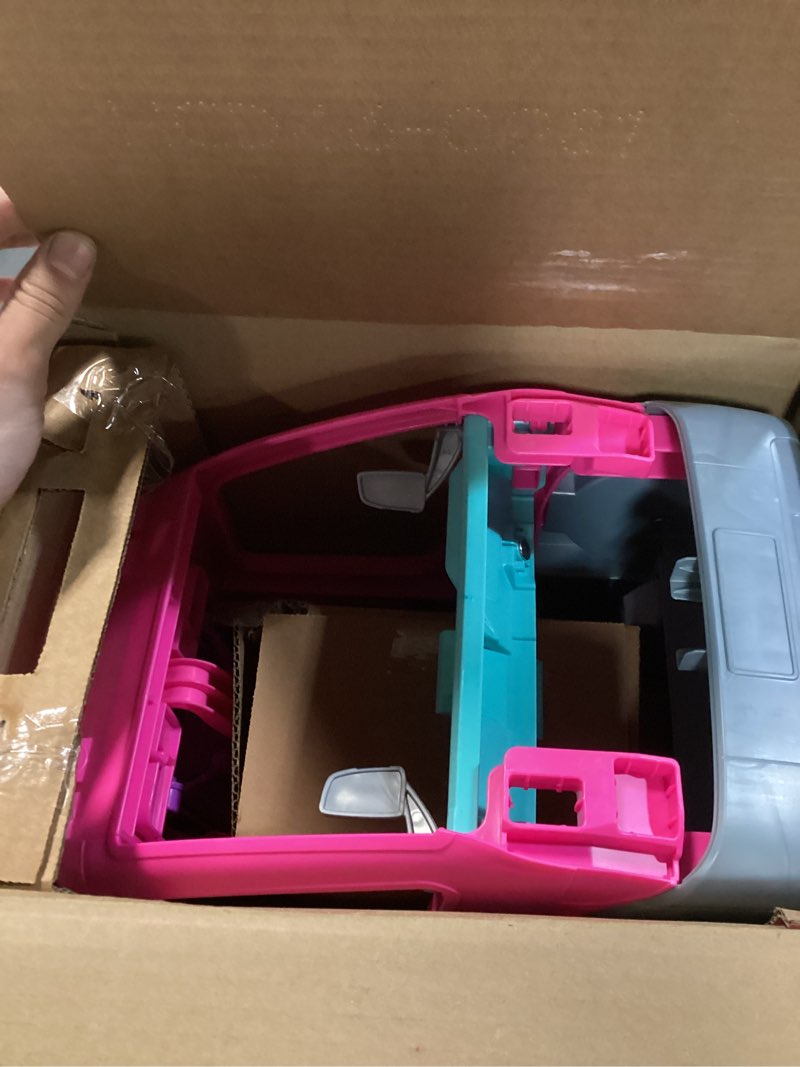 Condition photo showing Good Condition for barbie dreamcamper vehicle playset