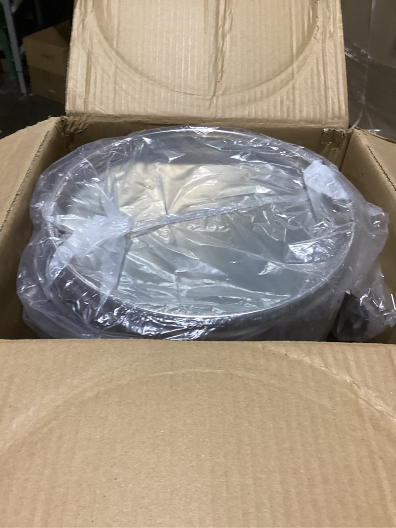 Condition photo showing Good Condition for Stainless Steel Dog Food Storage Container,20LB/25LB Airtight Dog Food Storage Container with Lid to Keep Fresh,Easy Clean Large Pet Food Storage Container with Scoop for Cat Food,Chicken Feed,Rice 20 LBS