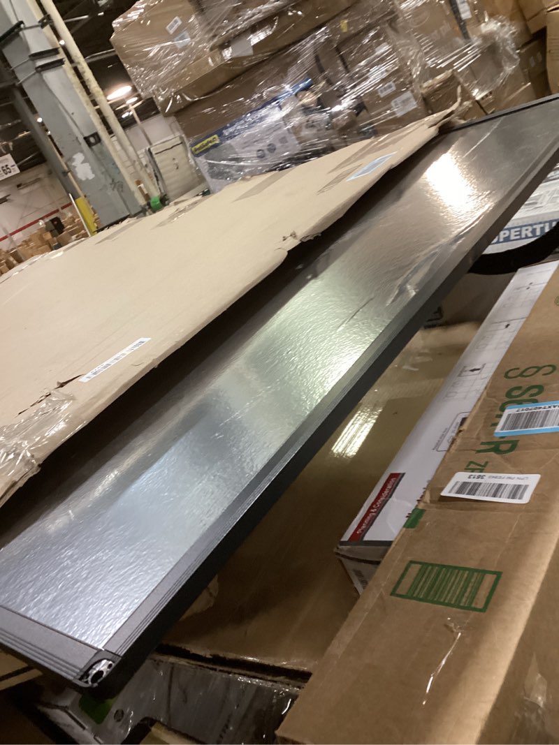 Condition photo showing Good Condition for VIZ-PRO Magnetic Dry Erase White Board, 48 X 36 Inches, Black Aluminium Frame 48"W x 36"H