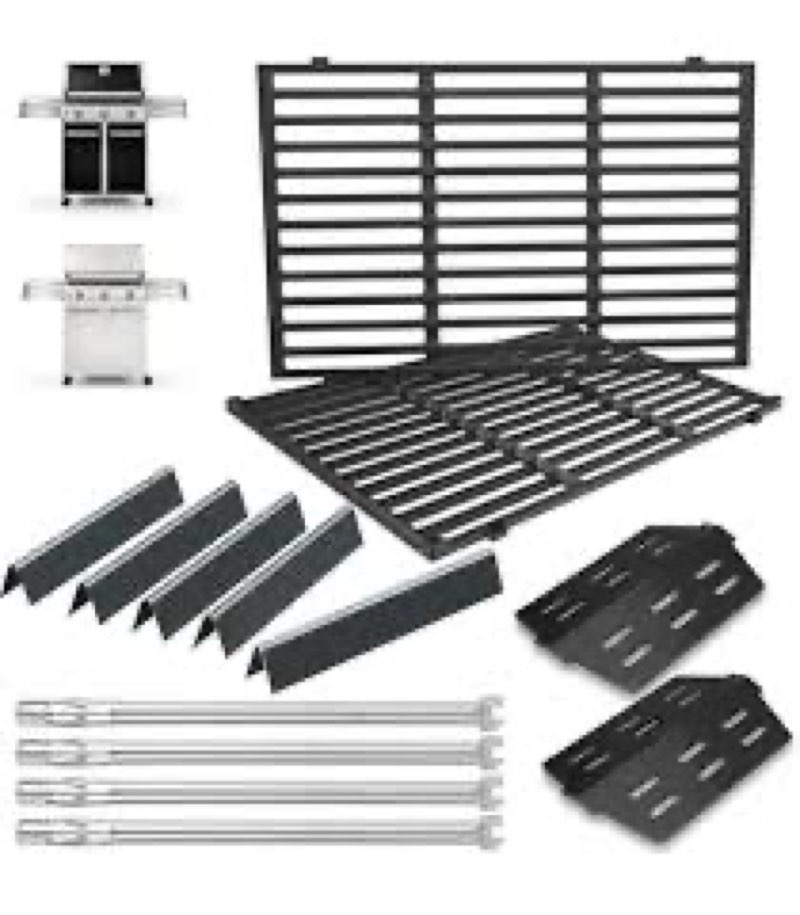 genesis grill parts flavorizer bars for weber genesis 300 series, genesis e310 e320 e330 s310 s320 s