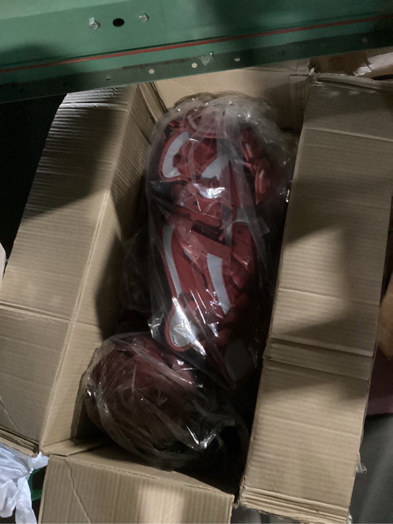 Condition photo showing Good Condition for easton | elite x 2.0 baseball catcher's equipment | box set | nocsae approved | youth/intermediate/adult | multiple colors youth | ages 9-12 cardinal / silver