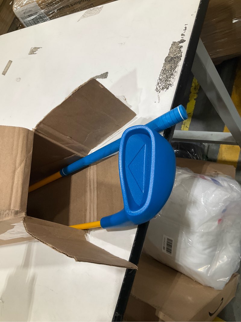 Condition photo showing Good Condition for hotwind backyard golf game clubs with 5”x 3.5” oversize heads and 36” lightweight carbon shaft for adults play outdoor golf yard game in grass parks and yards hit plastic and foam balls 2 pack