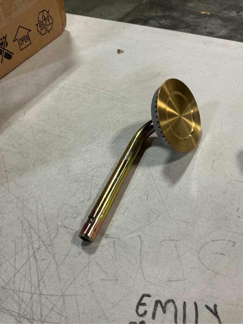 Condition photo showing As Is for char-broil g550-5600-w1 side burner replacement part