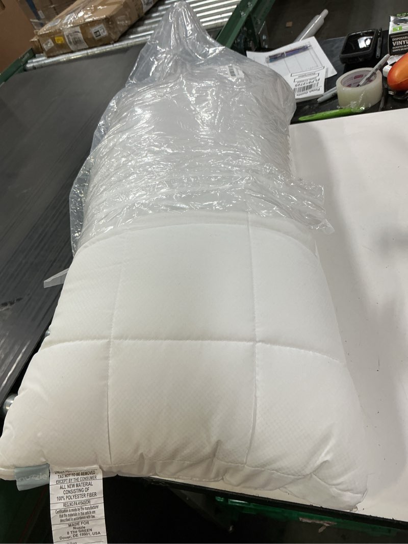 Condition photo showing Good Condition for nuzzle adjustable firm pillow, luxury king size bed pillow hotel collection - best adjust height soft cooling pillow for back, stomach or side sleepers
