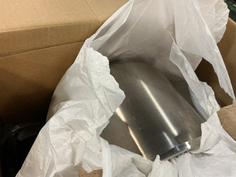 Condition photo showing Good Condition for t-fal clipso stainless steel pressure cooker, 6.3 quart, recipe book, steam basket, easy-open lid, secure locking system, adjustable pressure valve, induction cookware, pots and pans, kitchen, silver easy open pressure cooker 6.3 quarts