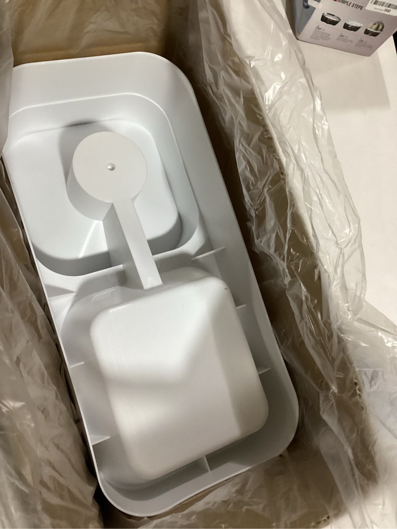 Condition photo showing Good Condition for Gravity Pet Feeder and Water Dispenser Set, Automatic Dog Feeder and Dog Water Dispenser for Dogs Cats Pets Animals Large Capacity(3.8L) Water Feeder&Food Feeder