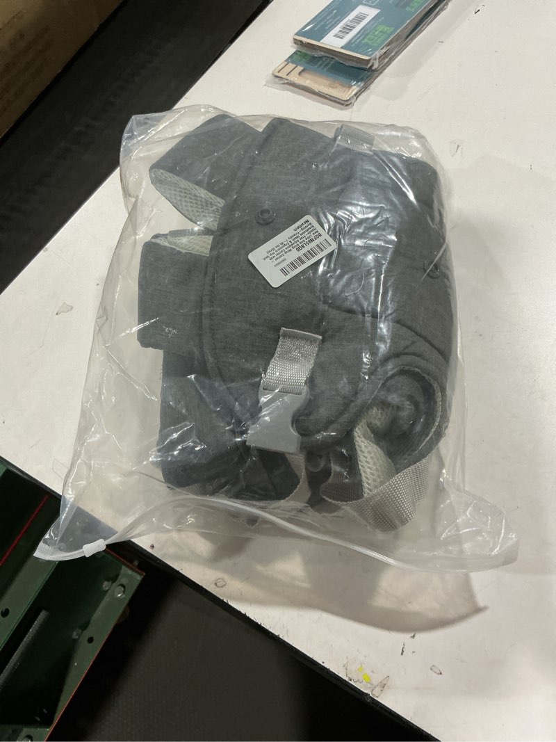 Condition photo showing New/Like New for New Little One Sling Wrap Carrier - Hands-Free Adjustable Carrier with Breathable Mesh & Ergonomic Hip Seat, Nursing-Friendly 7-45 lbs (Gray)