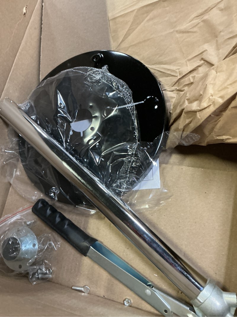 Condition photo showing As Is for Performance Tool W54232 Lever-Action Bucket Pump for 5 Gallon Pails, Black