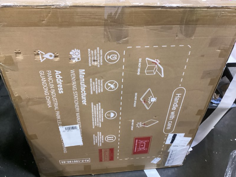 Condition photo showing New/Like New for maxtek rolling whiteboard, 72x40 large double-sided white board dry erase on wheels, giant magnetic white board standing for office, school, home office, homeschool(72 x 40)