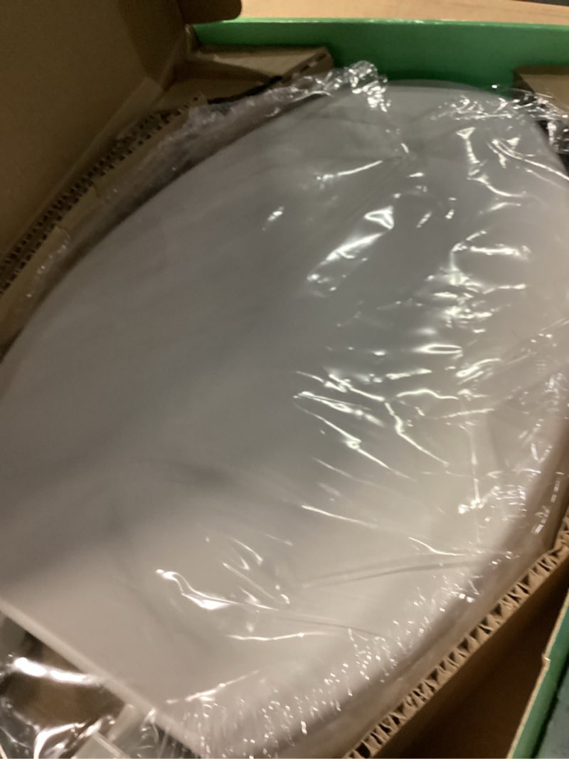 Condition photo showing Good Condition for toilet seat, slow close, soft touch, ultra-smooth matte finish (no orange-peel texture), premium moulded wood, quick release, white, piklids (elongated)