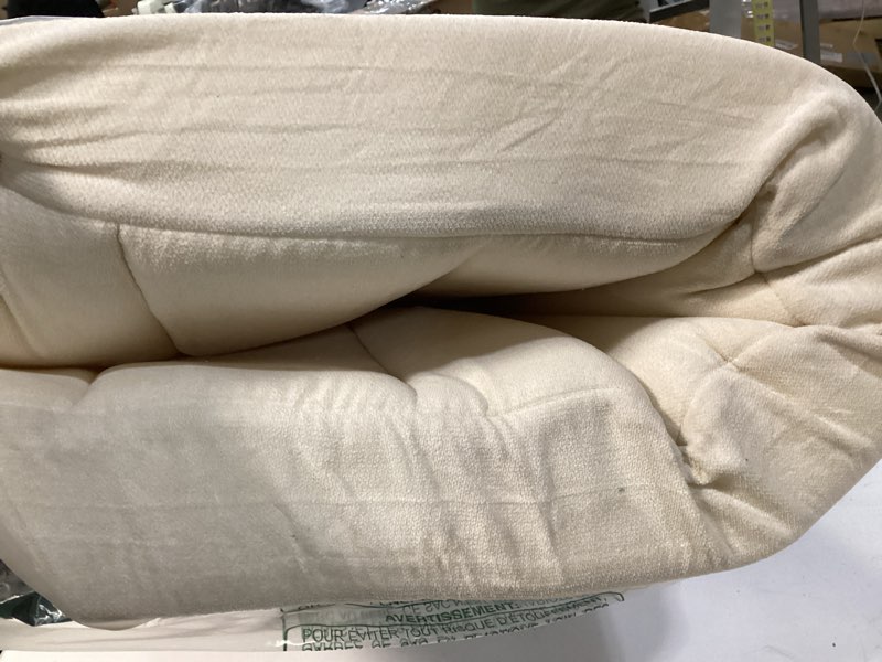 Condition photo showing Good Condition for Hearth & Harbor Upholstered Twin Headboard - Easy Assemble Channel Stitched Headboard Twin Size - Wa