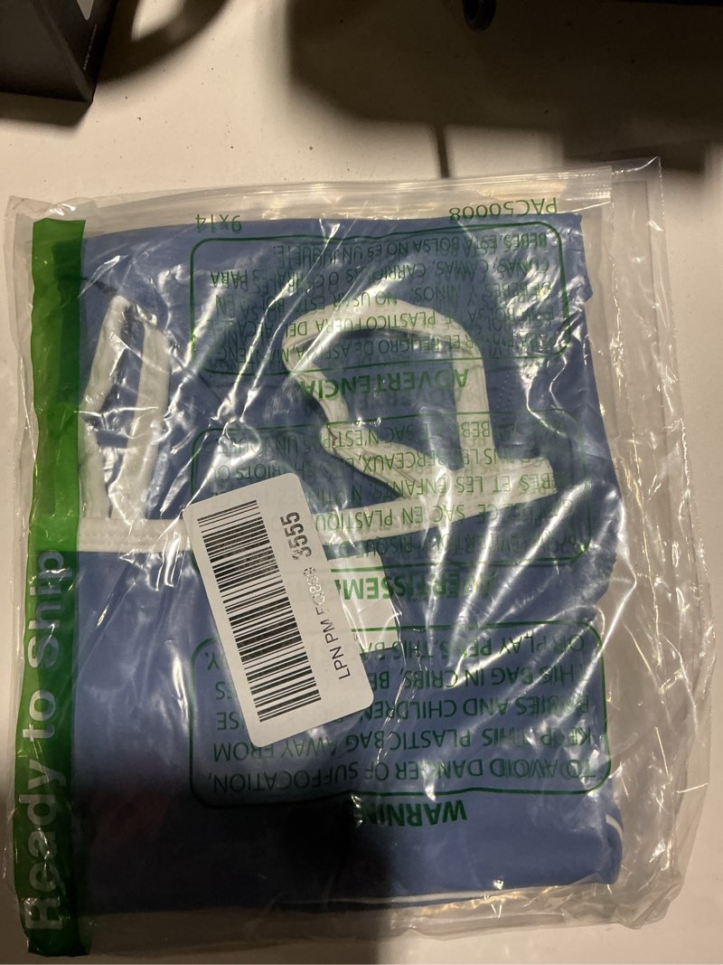 Condition photo showing Good Condition for women's camisole leotard with adjustable straps for ballet dance leotards dragonfly blue/white line medium