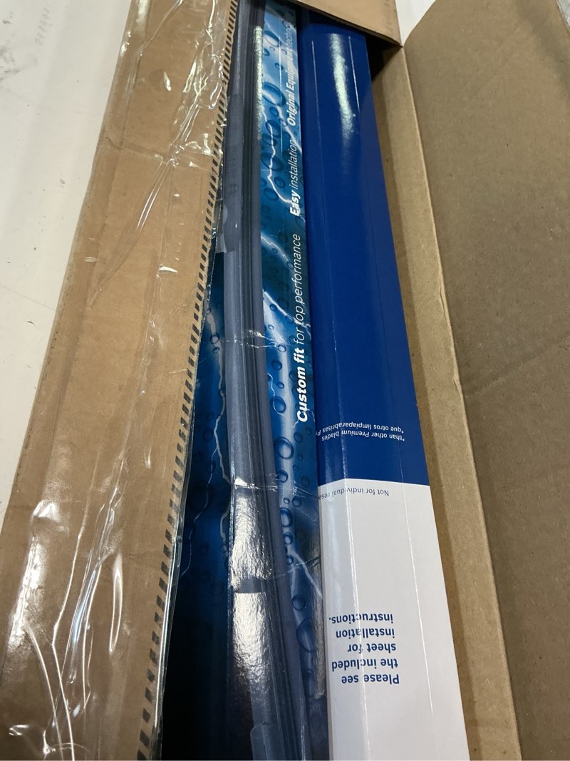 Condition photo showing As Is for bosch 26oe22oe icon beam wiper blades - driver and passenger side - set of 2 blades (26oe & 22oe)