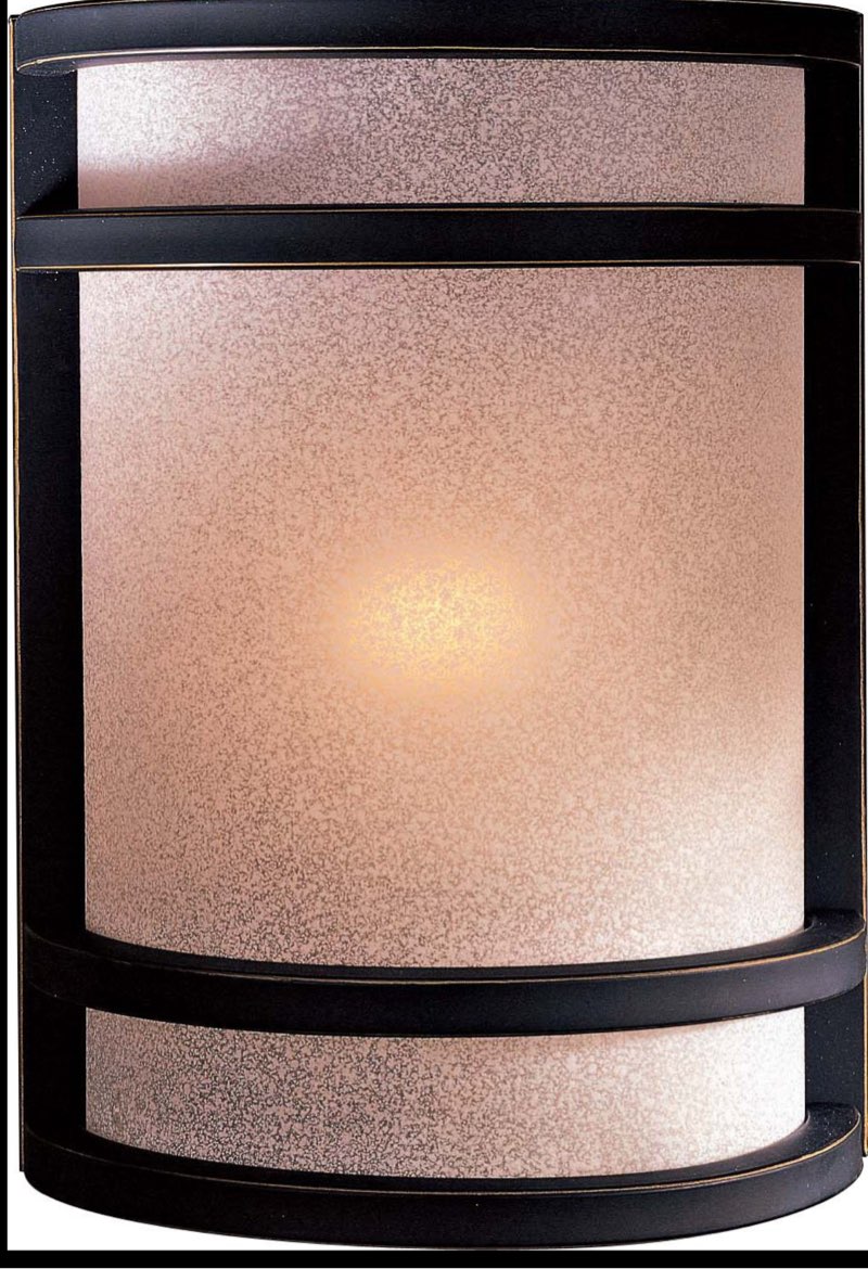 Minka Lavery Minka 348-37B Transitional One Light Wall Sconces Restoration Collection in Bronze/Darkfinish 1 Mount, Upc-7473960460