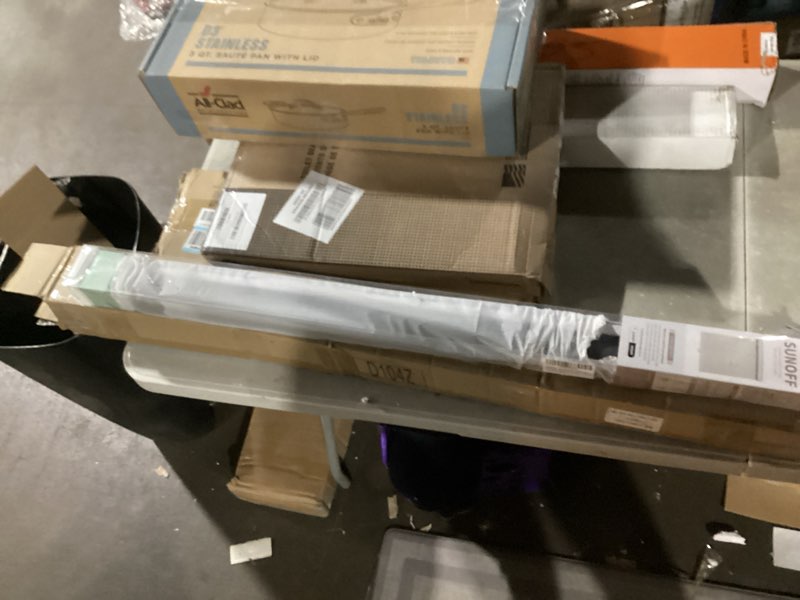 Condition photo showing New/Like New for Blackout Roller Shades Blinds Cordless for Windows Pull Down Room Darkening Door Blinds with Thermal Insulated Easy to Install for Living Room,Bedroom,Home,Office Bathroom Black 34" W x 72" H 34"W x 72"H Black