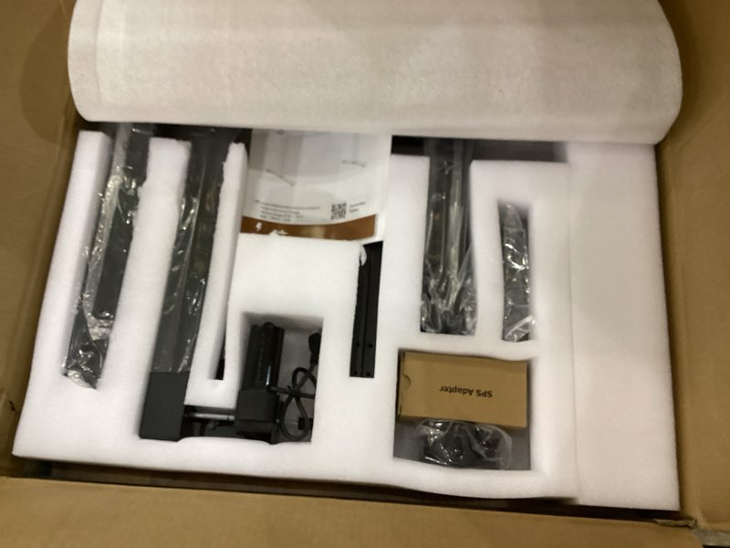 Condition photo showing Good Condition for Electric Standing Desk Adjustable - 60x28 Inch Sit Stand Desk with 1 Inch Thick Tabletop, Double Beam Frame, 3 Memory Height Adjustment, Cable Management for Home Office