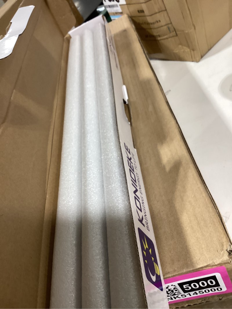 Condition photo showing New/Like New for 22 inch t5 fluorescent light bulb 14 watt f14t5/ww compatible with sylvania satco philips ge under cabinet lamp light 3000k warm white 800 lumen g5 base 6 count