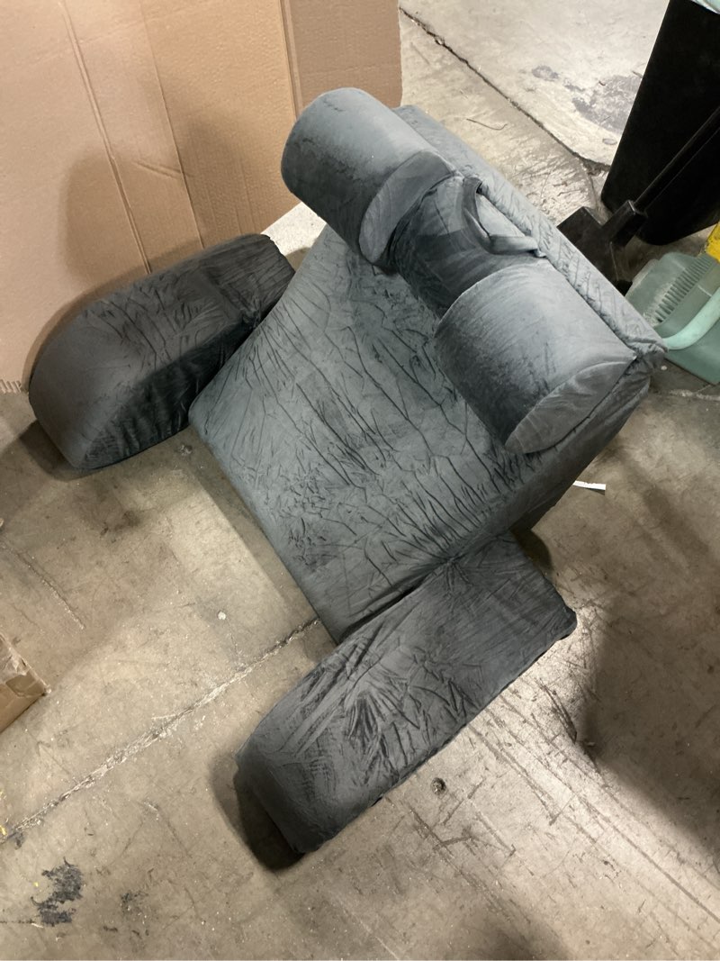 Condition photo showing As Is for 19" Reading Pillow for Sitting in Bed Adult, Back Pillow, Backrest Pillow with Arms