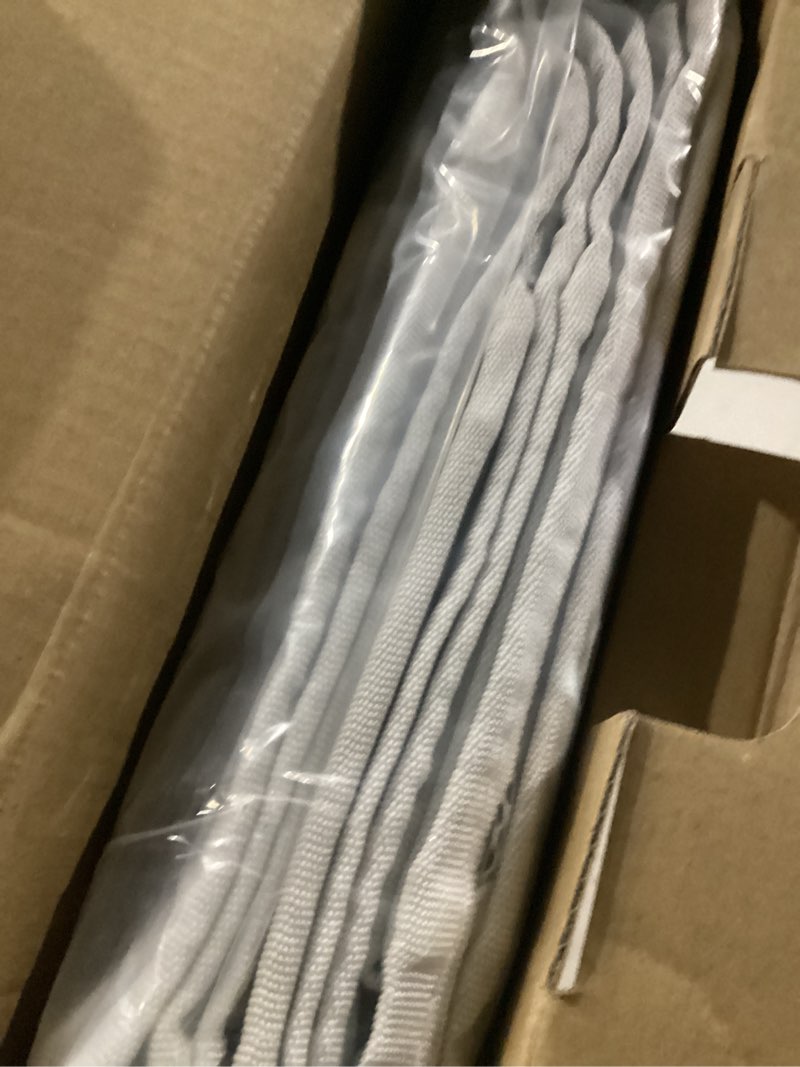 Condition photo showing Good Condition for ULG 1 Pack Over Door Organizer with 5 Large and 10 Mesh Side Pockets, 44 lbs Weight Capacity Hanging Storage with Clear Window Kids Toys, Shoes, Diapers, Dark Grey, 5 Layers Dark Grey 1 Pack-5 Tier